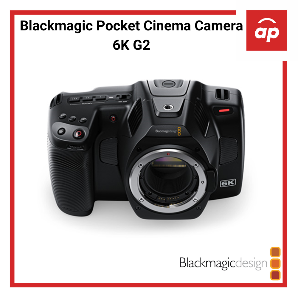 Blackmagic Pocket Cinema Camera 6K G2 - [Local 12 Months Warranty]
